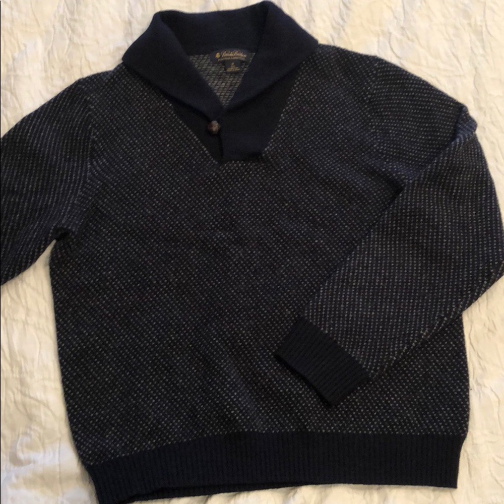 FINAL SALE✔️Brook’s Brothers Shawl Collar Pullover